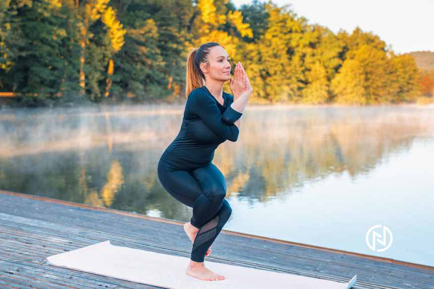 Garudasana (Eagle Pose) yoga asana